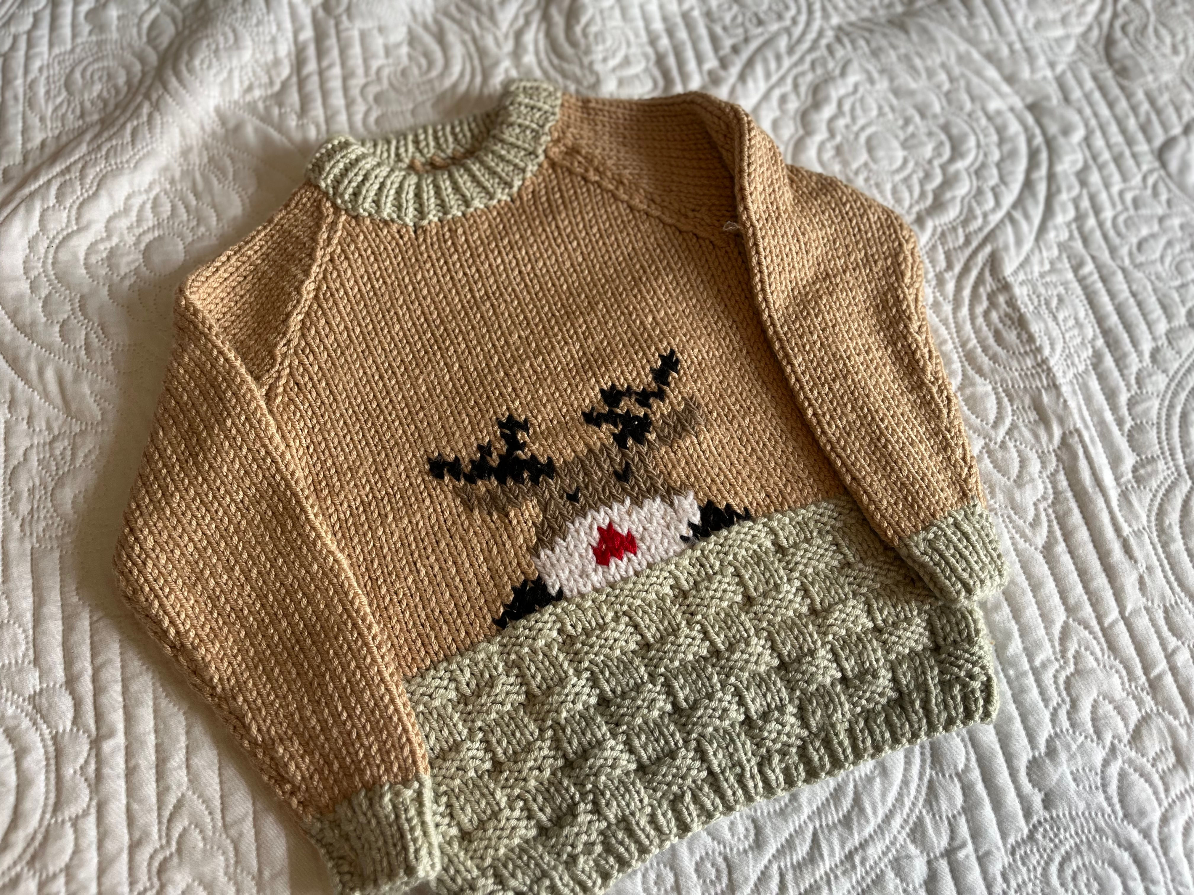 Fabulously festive knit 2-3 years