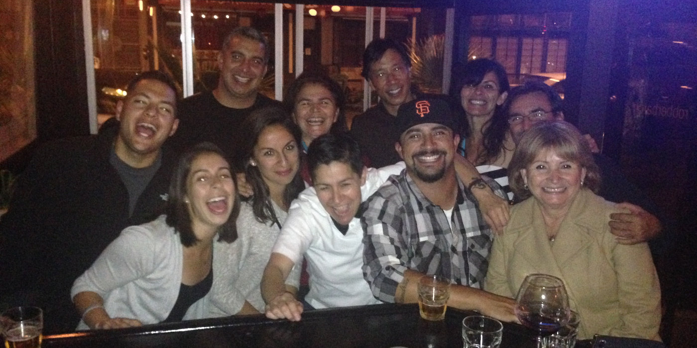 A packed night at the bar