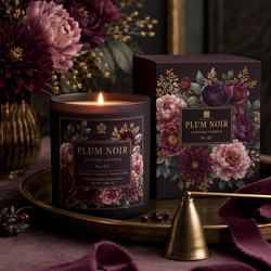 8 candle label