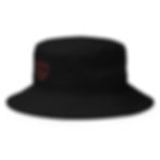 Love, DaJohn Bucket Hat in Black (Side)