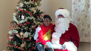 Santa Visits the Library!!! 