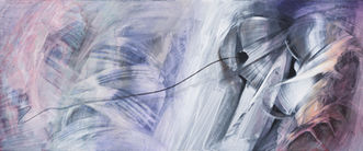 Above Waterfalls and Volcanoes painting by Elitsa Baramó