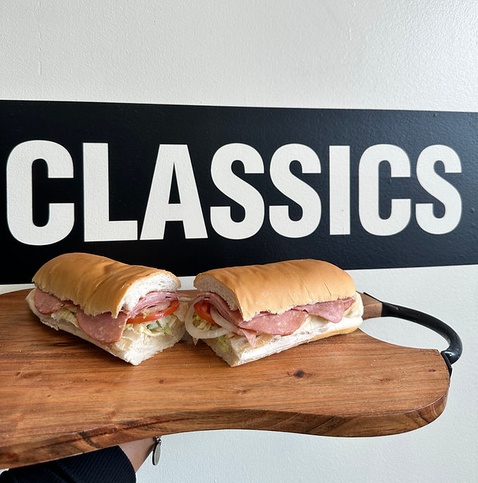 classic cold cut sub