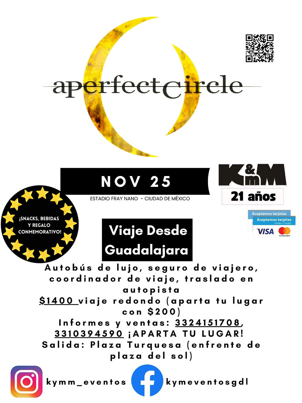 A Perfect Circle en CDMX