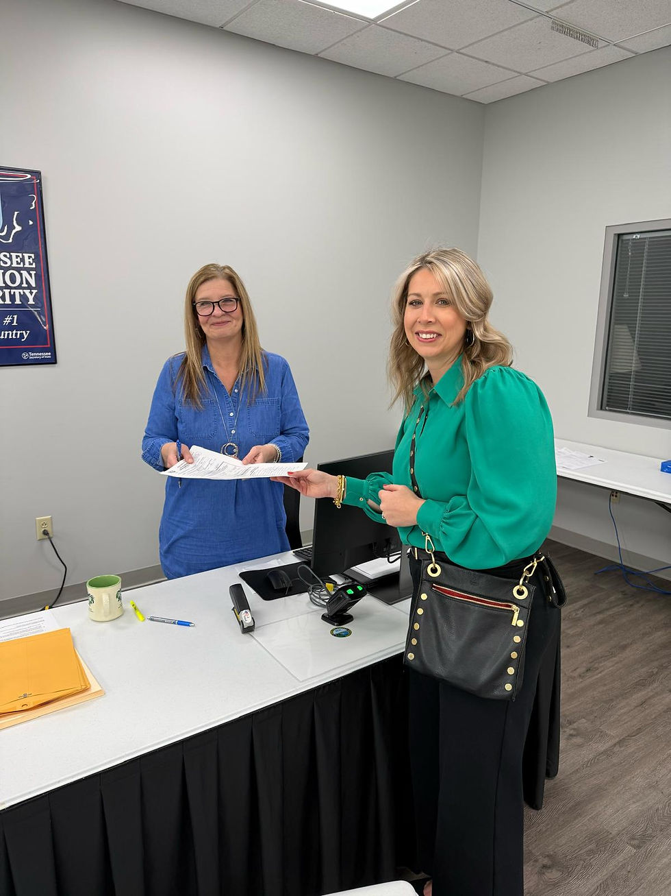 Brooke Weaver First In Line As Qualifying Starts For Big 2026 Election