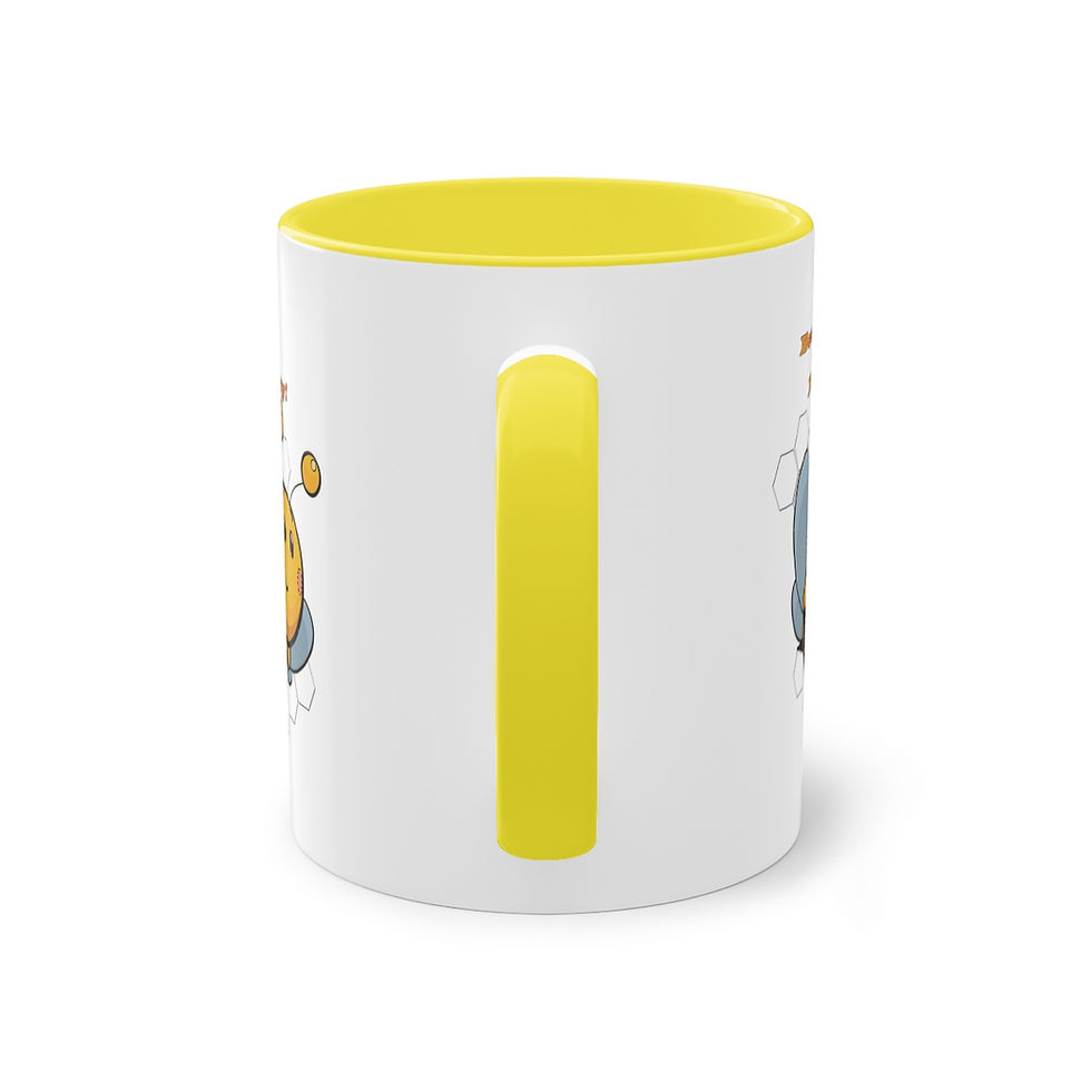 Miniaturbild: Zweifarbiger Kaffeebecher, 0,33l BEE