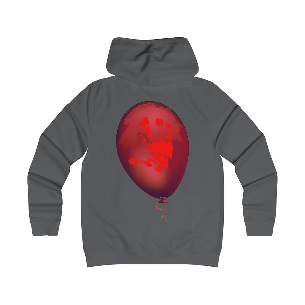 Miniaturbild: Girlie College Kapuzenpullover Dead Ballon