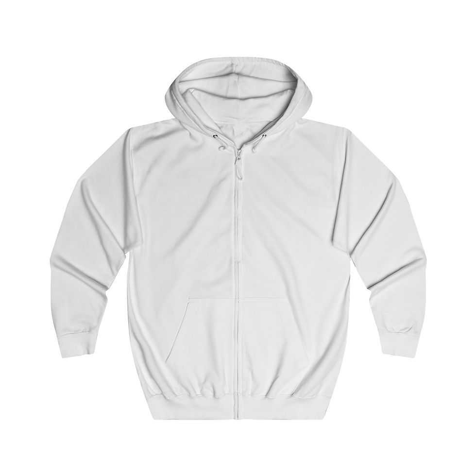 Miniaturbild: Unisex-Kapuzenpullover mit durchgehendem Reißverschluss Meditation
