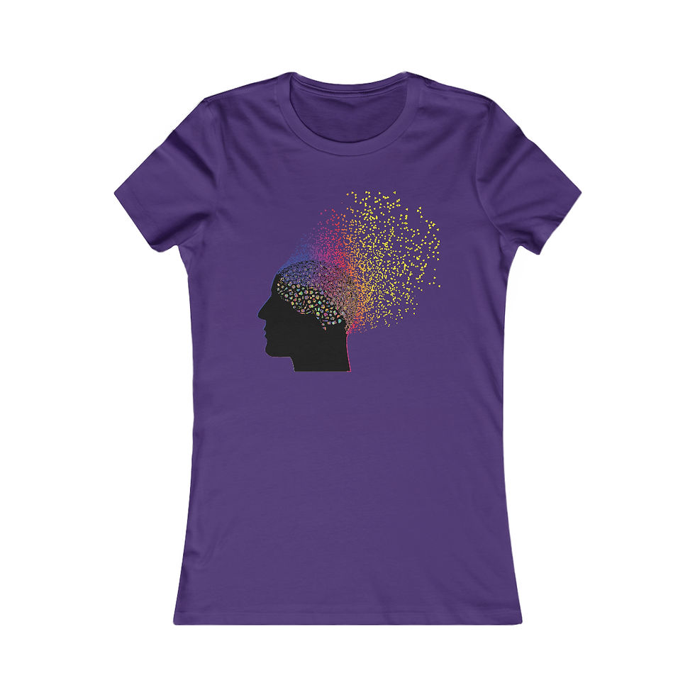 Miniaturbild: Lieblings-T-Shirt für Damen Mindblown 