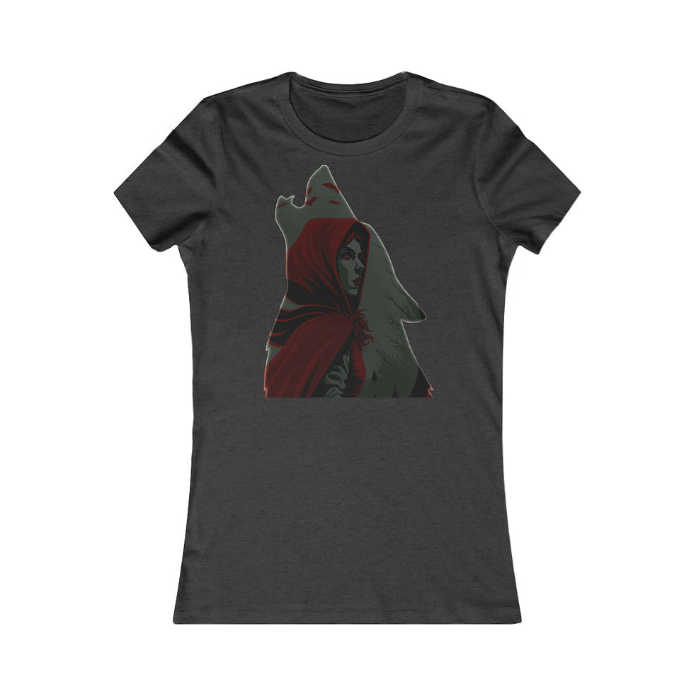 Miniaturbild: Lieblings-T-Shirt für Damen Red Wolf