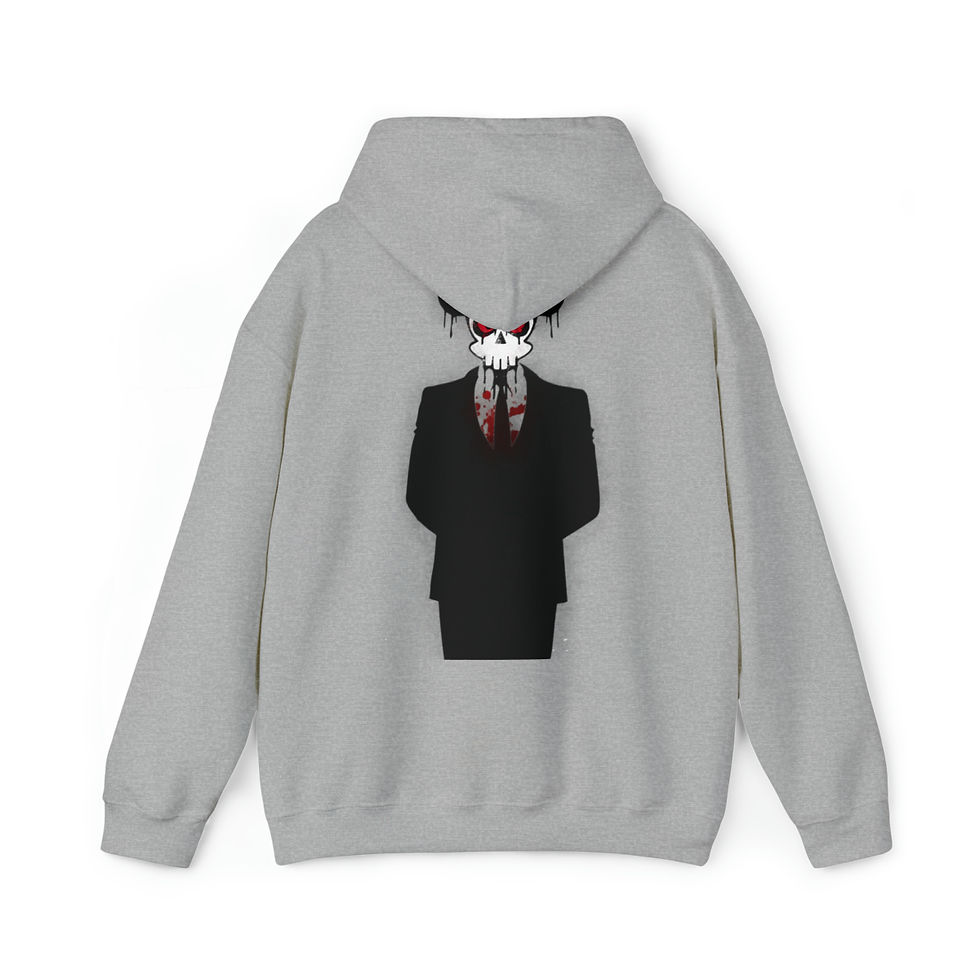 Miniaturbild: Unisex Heavy Blend™ Kapuzen-Sweatshirt Creepy Mouse