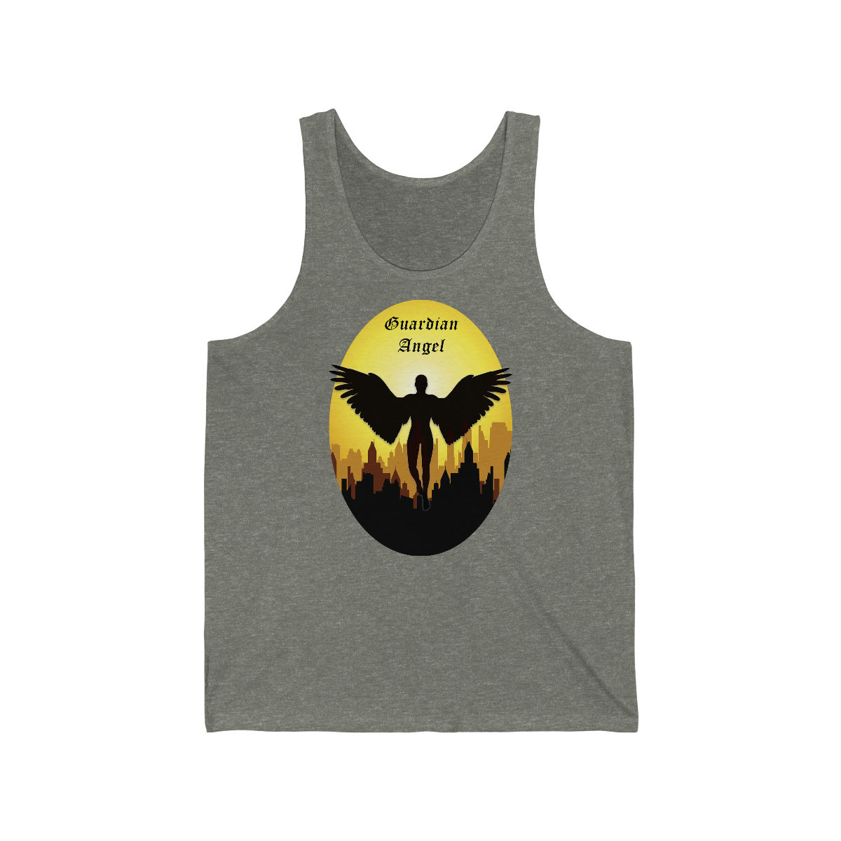 Unisex Jersey Tanktop Guardian Angel