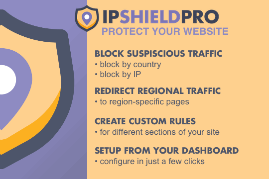 IPShieldPro Security Filter banner
