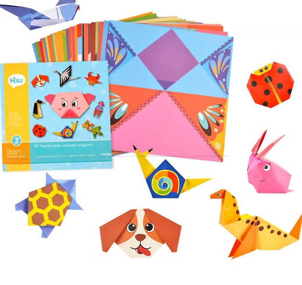 Miniatura: Kids DIY Colorful Origami Kit