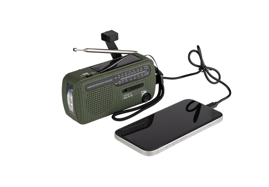 Vooraanzicht - Fosco - Noodradio -  SW1/SW2/FM/AM