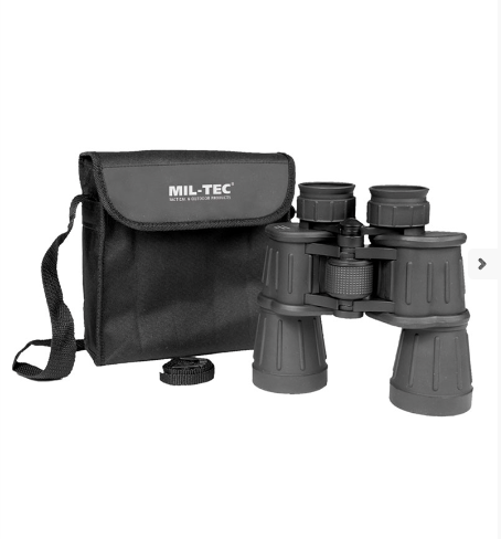 Vooraanzicht - Mil-Tec Verrekijker - 7x50 - Met draagtas