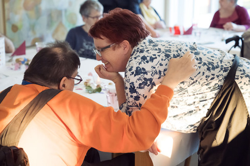 Valentin-Freundschafts-Dinner