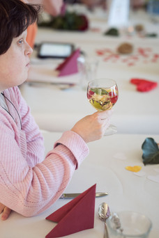 Valentin-Freundschafts-Dinner