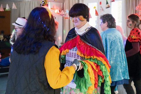 Maskenball im Discherheim