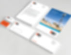 EDO corporate design collateral
