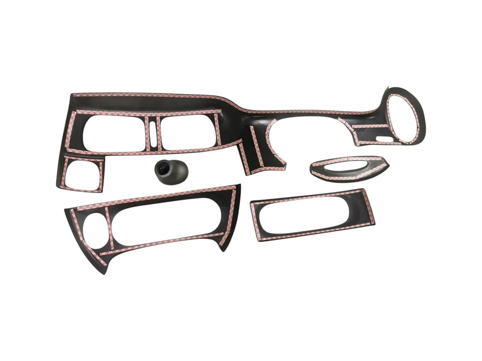 Miniatura: Genuine Renault Megane (99) Dashboard Embellisher Trim Kit (0080100300)