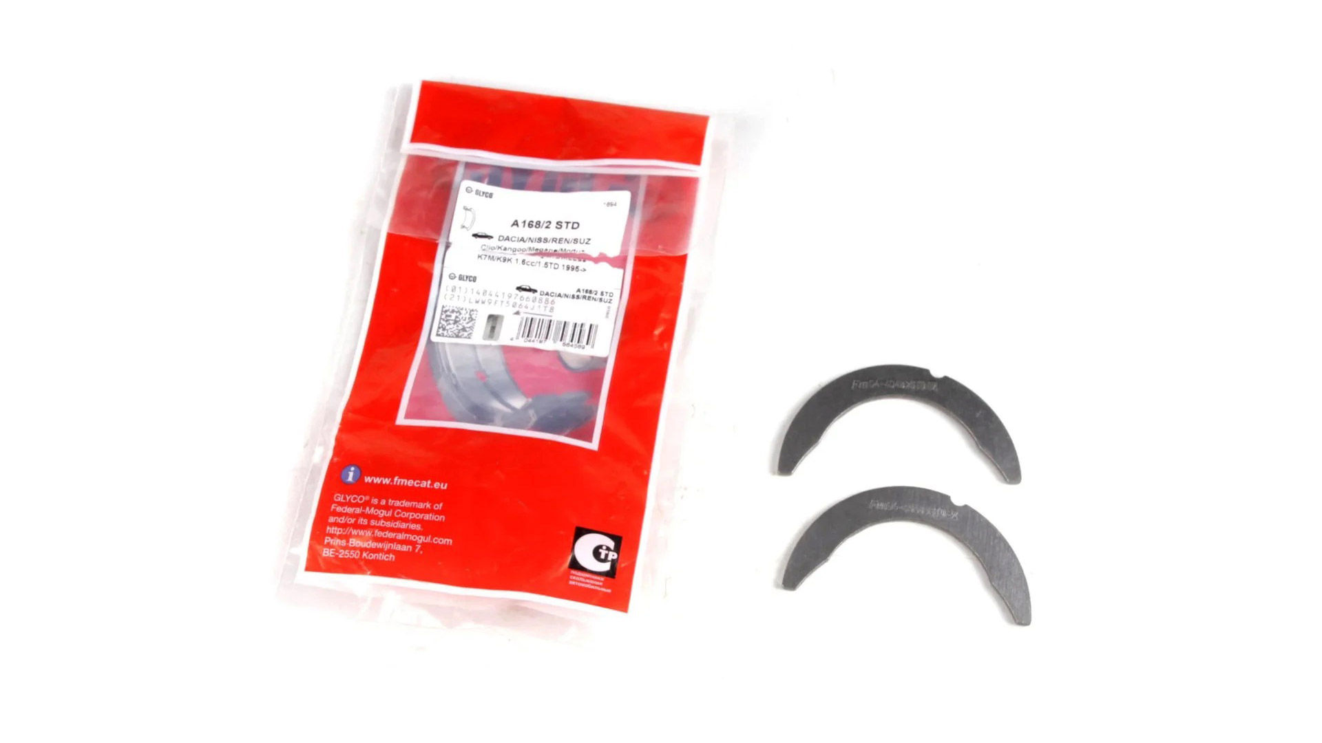 Cojinetes Axiales (STD) Renault C1J Turbo