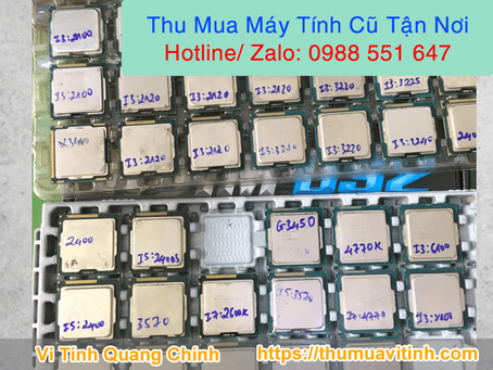 Thu mua máy tính cũ quận 2 tại nhà