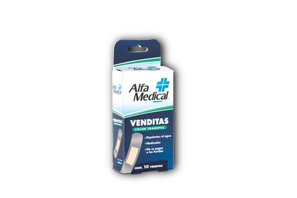 Venditas color transpiel 10pz