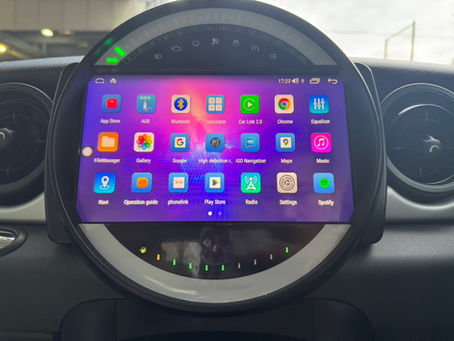 MINI R56 Androidナビ取付け