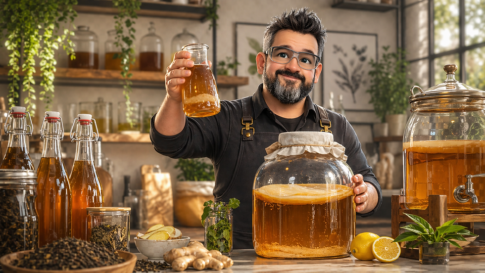 Como fazer kombucha em casa: guia completo para iniciantes