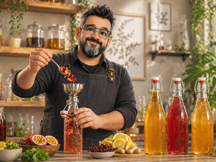 Segunda fermentação do kombucha: como saborizar e criar gás natural