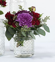 small hobnail vase