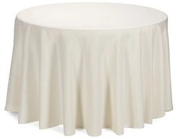 Ivory table cloths