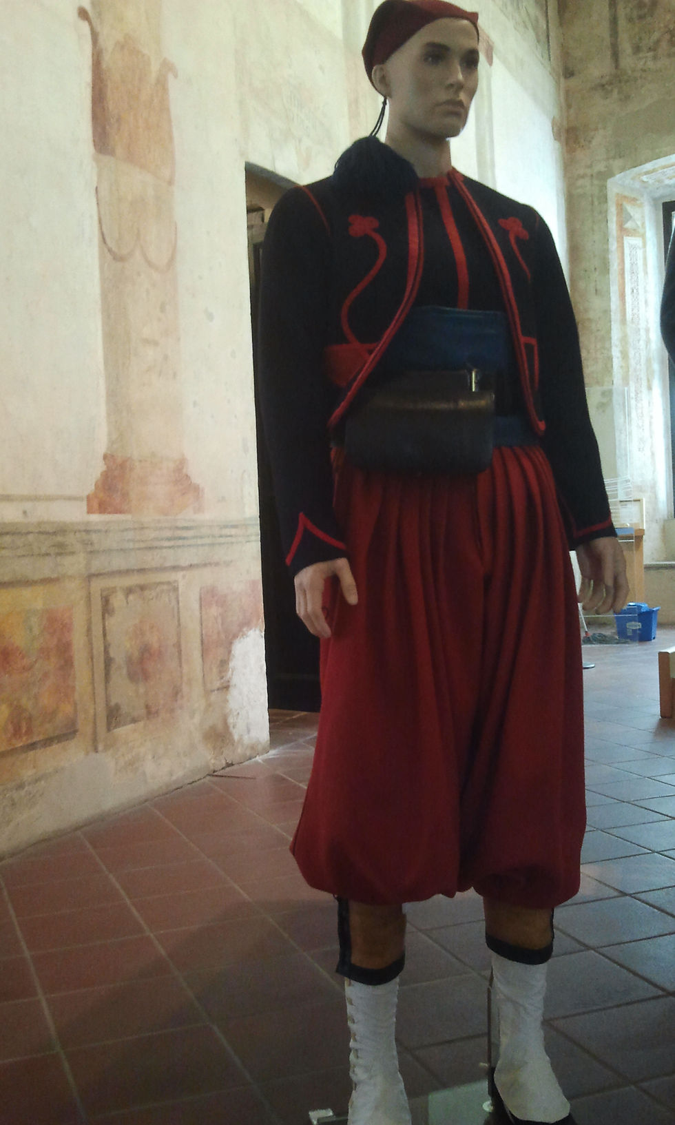 Miniatyrbild: Franska Zouave byxor eller "saruel" 1853