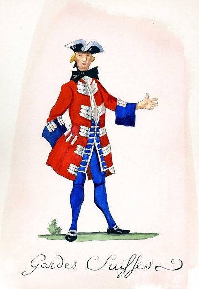 Thumbnail: Gardes Françaises/Suisses coat 1757