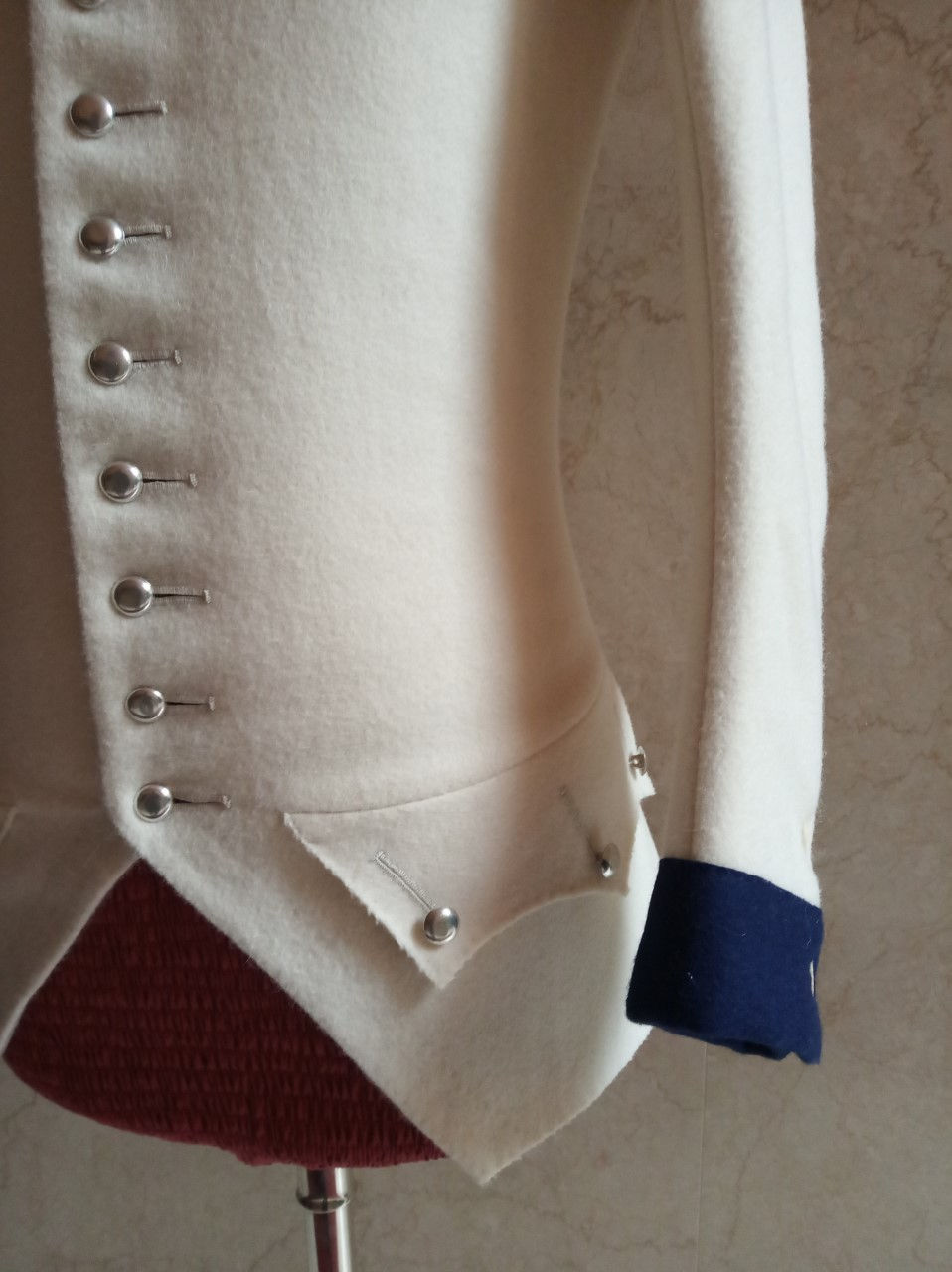 Thumbnail: Sleeved waistcoat 1779-1786