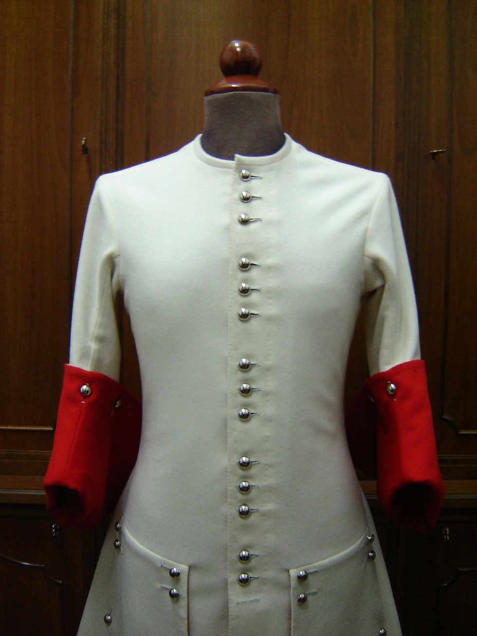 Thumbnail: Officer's coat or "justaucorps" c. 1690