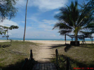 To the beach