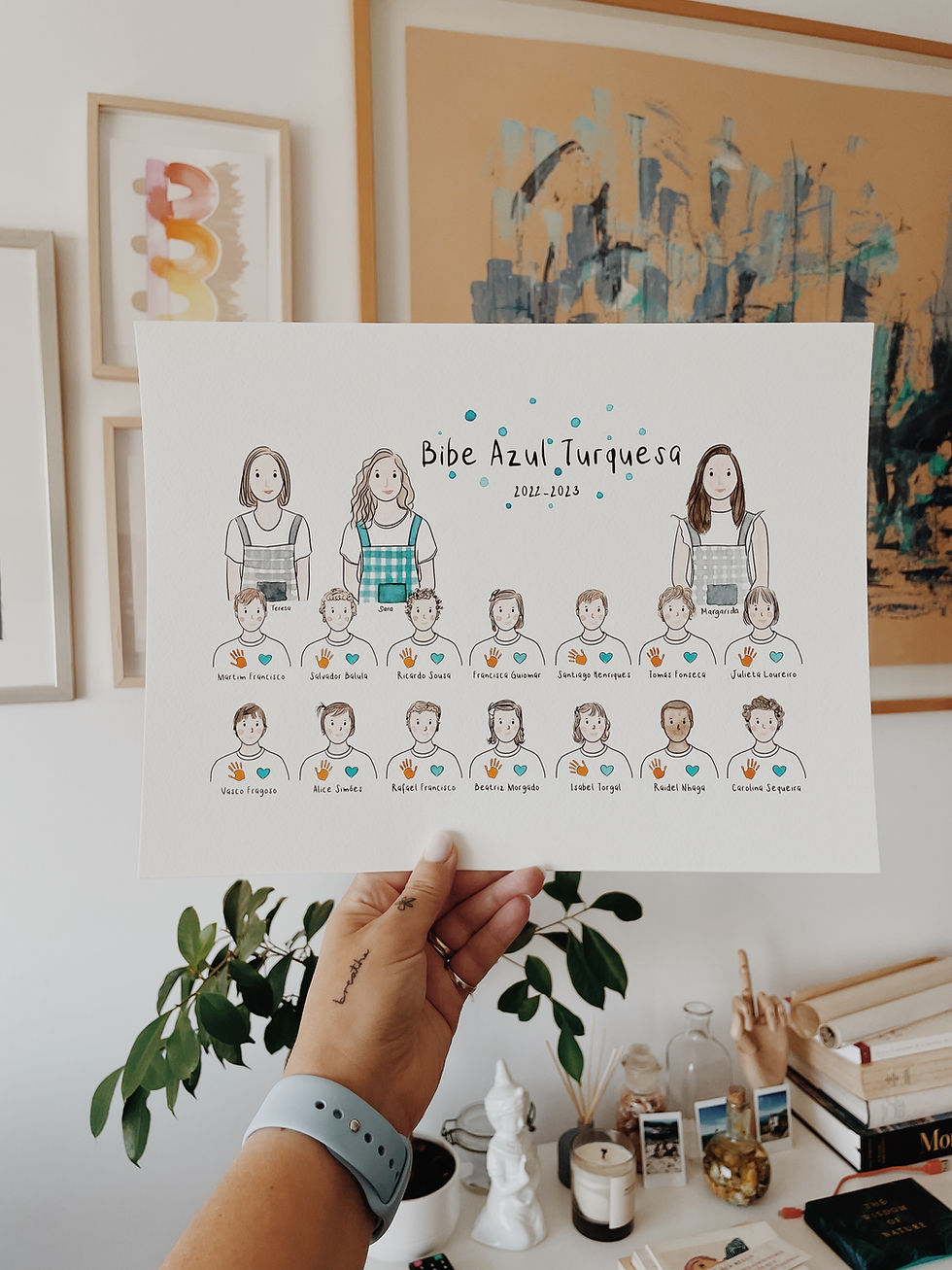 Miniatura: Ilustração 'A minha turma'