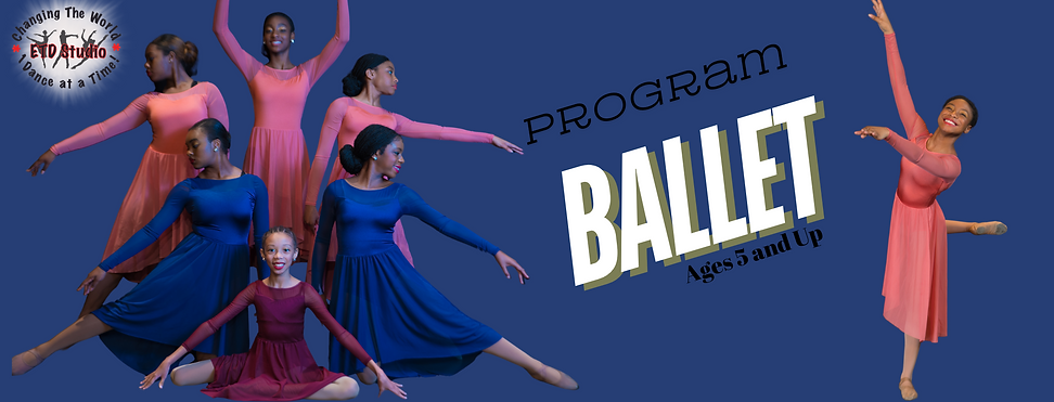 Ballet classes at ETD Dance Studio focusing on classical technique, grace, and strength.