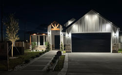 Front Exterior in Nighttime.