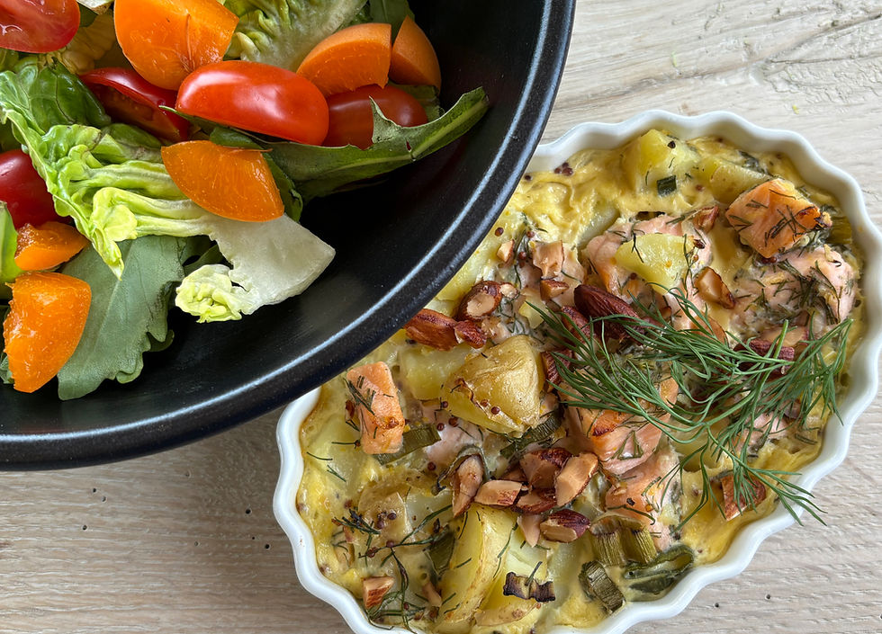 Kartoffeln und Fisch, eine besonders wertvolle Eiweisskombination