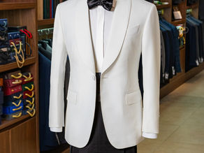 WHITE TUXEDO BESPOKE BY VESTON NGOC LAN