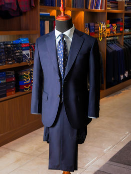 DARK NAVY BESPOKE SUIT BY VESTON NGOC LAN