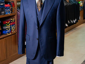 NAVY BESPOKE SUIT BY VESTON NGOC LAN