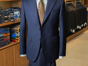 DARK NAVY SUIT BESPOKE BY VESTON NGOC LAN