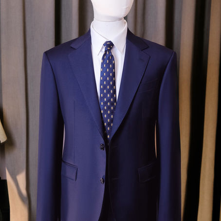 NAVY BESPOKE SUIT BY VESTON NGOC LAN