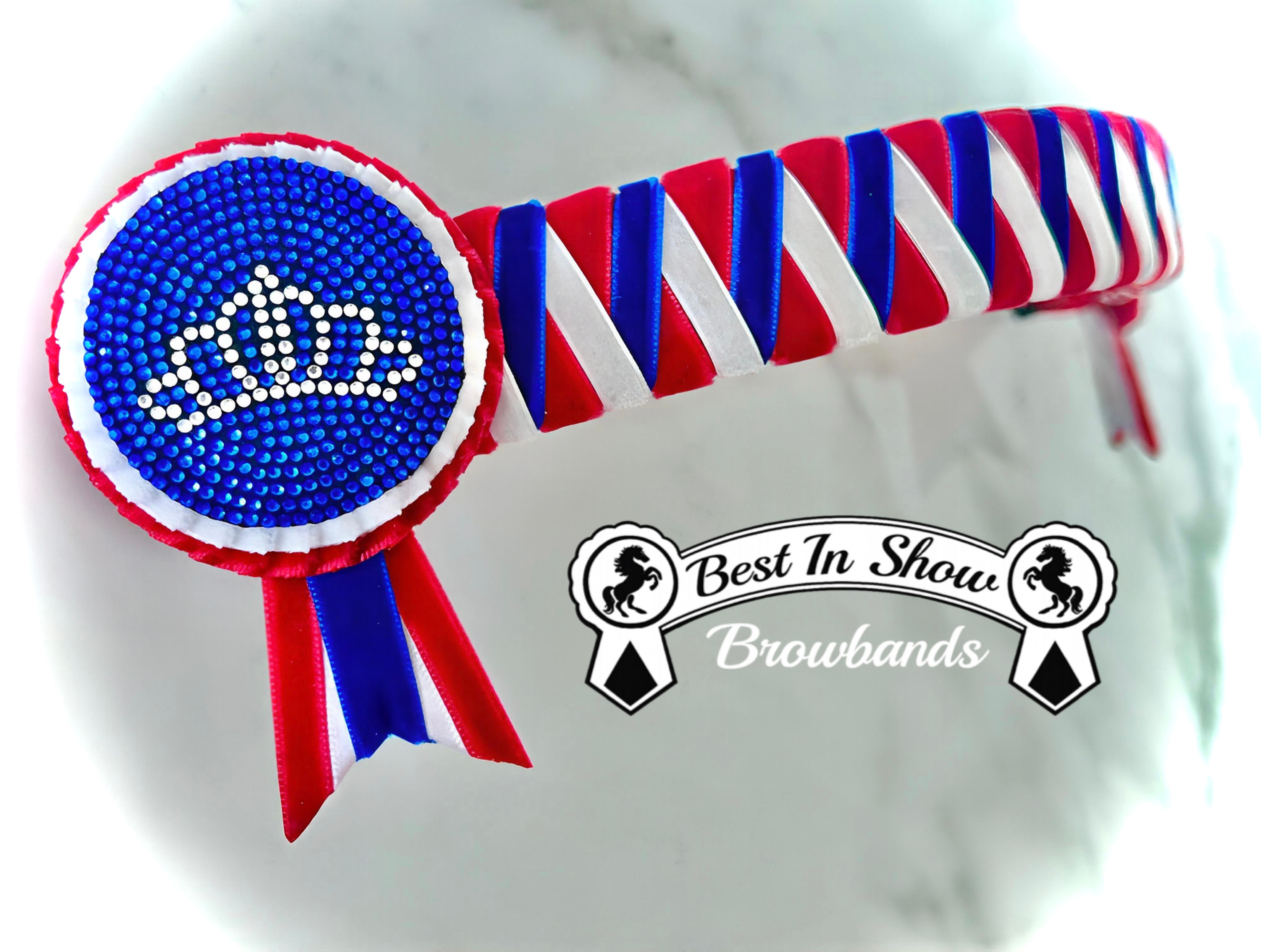13” on 1” Royal Red White