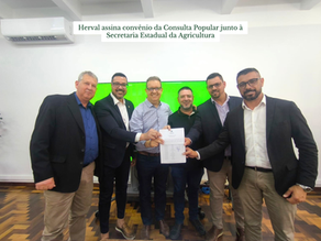Herval Garante R$ 176 Mil para Conservação do Solo em Convênio com Secretaria Estadual