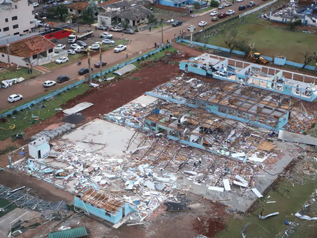 Paraná confirma sétima morte causada por tornados simultâneos